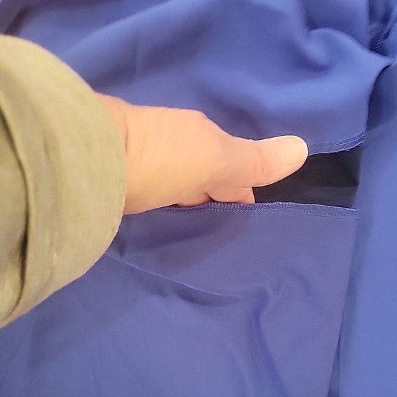 Reebok Full Zip Training Woven Jacket Mens Size Large Classic Blue and Black - Picture 4 of 9